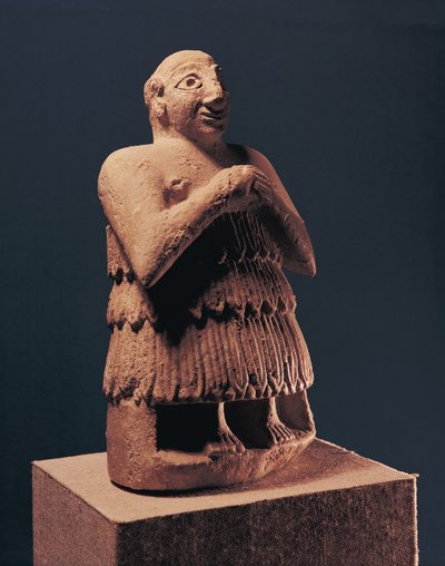 Orant, aus Tello, ca. 2500 v. Chr. von Sumerian